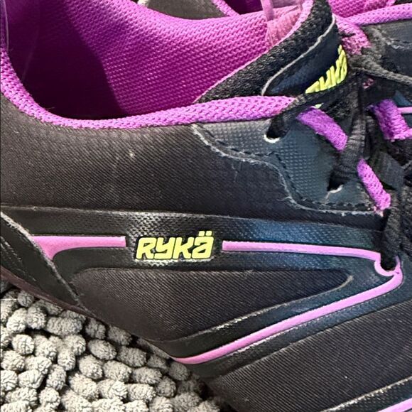 Ryka Women's Black and Purple Athletic Shoes - Picture 2 of 9